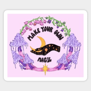 Make Your Own Magic - Witchy Quote Art Magnet